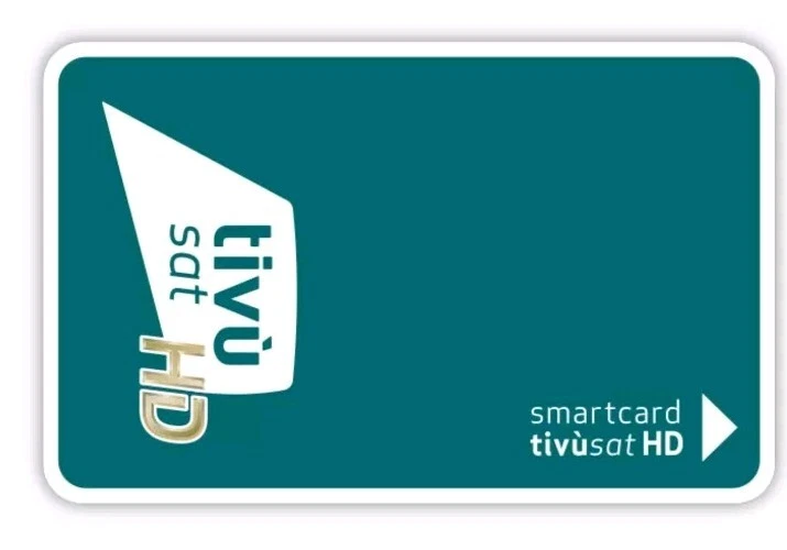 SCHEDA  TESSERA  SMART CARD HD  TIVÙSAT  D'ATTIVARE NUOVA GENERAZIONE  - Immagine 1 di 1