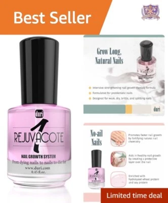 Compact Rejuvacote 1 Nail Repair Hardener & Moisture-Sealing Formula - 0.45 oz - Image 1 of 4