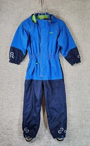 Bergans of Norway Youth Snowsuit Onepiece Hooded US Size 6 Blue/Navy - Picture 1 of 16