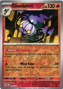 Chandelure Rare SV06: Twilight Masquerade 038/167 NM - Bild 1 von 2