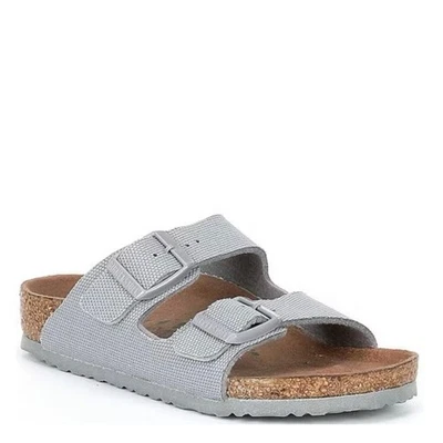 BIRKENSTOCK Niños 170 27 EE. UU. 9 9,5 Arizona Bandas Hebilla Vegana Sandalia Zapatos Gris  Foto 1 de 4