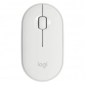 Logitech M350 Pebble Weiß Kabellose Maus - Bild 1 von 3