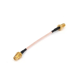 RG316 SMA Female to SMA Female Cable Adapter Connector For Radio Antenna - Zdjęcie 1 z 6