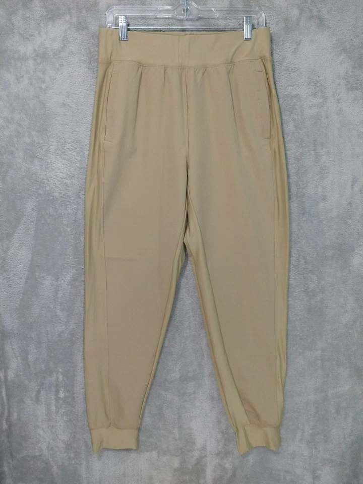 Pantalones Eddie Bauer Para Hombre Medianos Beige Joggers Pierna Cónica Cintura Elástica Elástica Foto 1 de 4