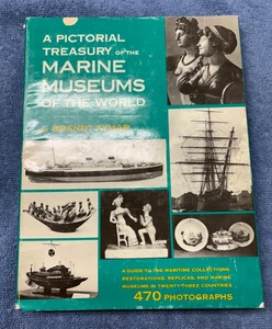 1967 Hardcover Book  -  A Pictorial Treasury of The Marine Museums of The World - Picture 1 of 7