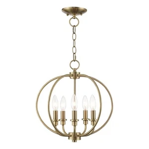 Livex Lighting Convertible Chain Hang/Ceiling Mount - Picture 1 of 11