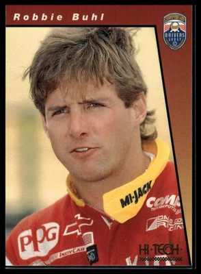 1994 Hi-Tech Indianapolis 500 #CD9 Robbie Buhl Championship Drivers Group - Image 1 of 2