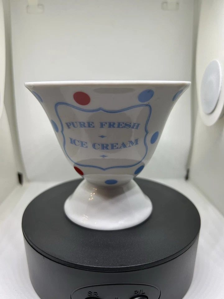 Robert Gordon Australia Pure Fresh Ice Cream Becher Schalen Punkte Rockabilly - Bild 1 von 4