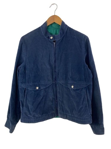 SAINT LAURENT (YSL) YVES SAINT LAURENT S BLU Giacca Cappotto Velluto a coste Blu dal Giappone_003