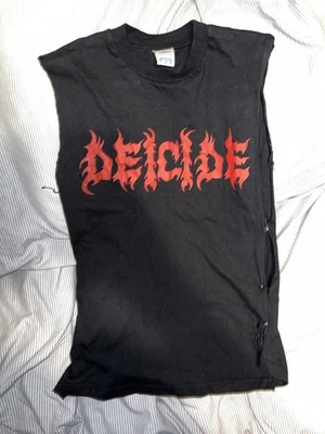 Deicide T Shirt Men Size Small Logo Band vintage - Image 1 of 4