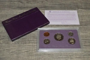 1990 United States Mint 5 Münzen PP versiegelt im Etui mit Deckel! Sehr schön! - Bild 1 von 4