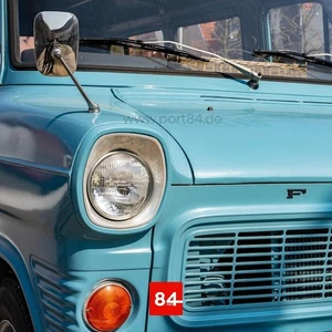 Ford Transit 65' 71' MK1 MK2 Escort Taunus 2x Scheinwerfer E-Prüfzeichen - Bild 1 von 7