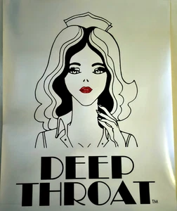 Garganta profunda - Póster original de la película (27"x40") versión de relanzamiento 2005 - Imagen 1 de 9