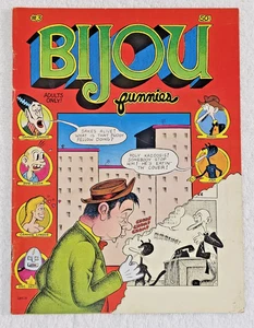 Vintage Bijou Funnies #3 Underground Comix 1969 Softcover Adults Only Comic Book - Picture 1 of 10