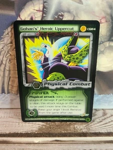 CGR4 Gohan's Heroic Uppercut Dragonball Z DBZ Limited Promo Cell Games Foil - MP - Picture 1 of 3