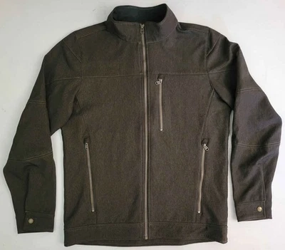 Kuhl Impakt Wind/Water Resistant Espresso Brown Fleece Lined Jacket Men’s S - Image 1 of 4