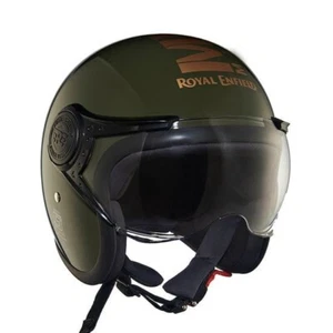 ROYAL ENFIELD OPEN FACE MLG HALMET WITH VISOR - Picture 1 of 20