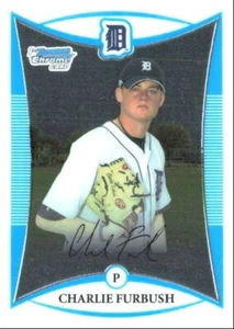 2008 Bowman Chrome Prospects Charlie Furbush Detroit Tigers #BCP218 - Picture 1 of 2