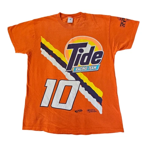 Vintage Rare Ricky Rudd Racing Shirt All Over Print Tide Racing Team Size Large Cover