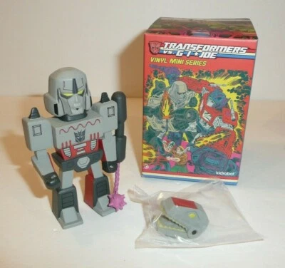 MEGATRON Mystery Vinyl Mini Series Transformer GIJOE Kidrobot Figure Dinobot  - Image 1 of 3