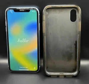 Apple iPhone XR Blue With Tempered Glass Screen Protector And Protective Case - Photo 1 sur 2