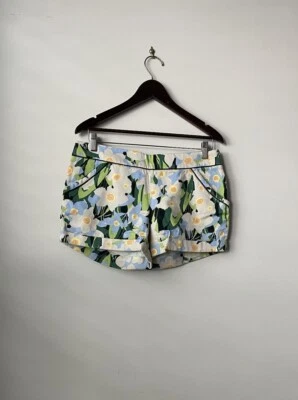 Massimo Dutti 8 Floral Chino Texturizado Vestido Pantalones Cortos Elegante Informal Evento de Pascua Foto 1 de 4