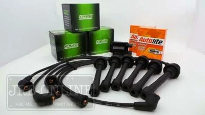 Mitsubishi Triton 6G72 3.0L V6 10/96~2004 Ignition Coils Leads Spark Kit - image 1 of 4