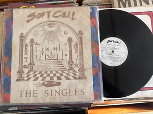 1986 Soft Cell LP the SINGLES marc almond synth new wave album electro dance og! - Foto 1 di 2