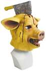 Accessoire costume masque de cochon mutilé effrayant "Pork Chop"