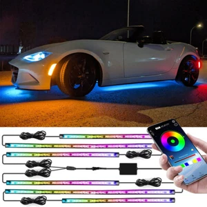 6 piezas para Mazda Miata MX-5 RGB LED Underglow Dream color tira luces aplicación - Imagen 1 de 10