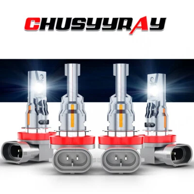 Faros LED de haz bajo alto para Nissan KICKS 2019-2024 H9 H11 blanco 6000 k Foto 1 de 4