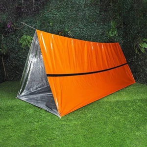 Portable Emergency Tent Outdoor Camping Emergencyt Tube Survival - Picture 1 of 11