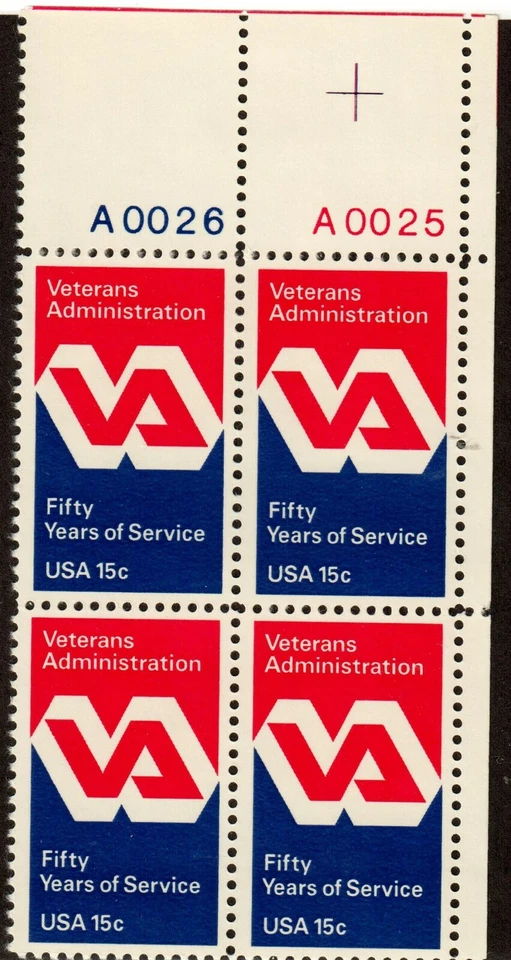 Scott 1825 15¢ Veterans Administration MNH Free shipping in USA! - Image 1 of 1