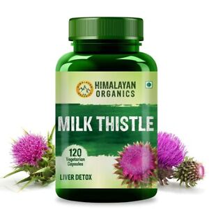 Himalayan Organics Milk Thistle Extract 120 Veg Capsules FREE DELIVERY
