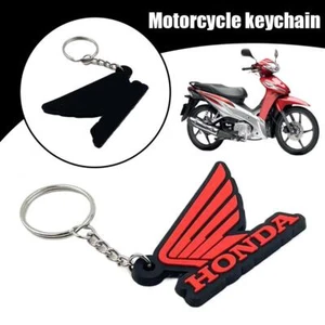 ^Para Honda Moto Llavero Goma Llavero Logo Llavero Letrero 3D Llave - Imagen 1 de 9