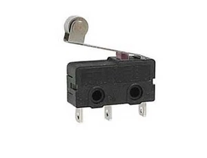 Deviatore finecorsa a saldare con leva e rotella 250V 3A micro switch - Imagen 1 de 1