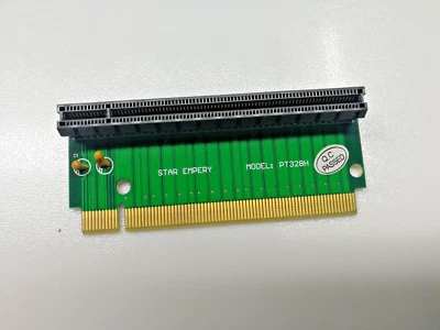 Adattatore  slot  PCI-E  X16  Star Empery  PT328H  RISER CARD  40mm - Immagine 1 di 2