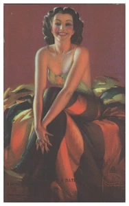 XX1728/ PIN UP Erotik Mutoscope Card 1948 - Picture 1 of 2