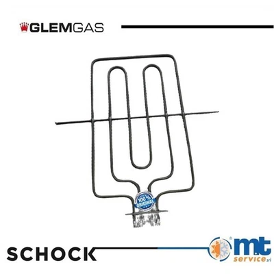 RESISTENZA DOPPIA SUPERIORE 1400+850W ORIGINALE GLEMGAS 091G11