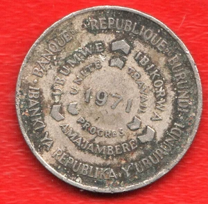 Burundi 10 Francs 1971 - Bild 1 von 2