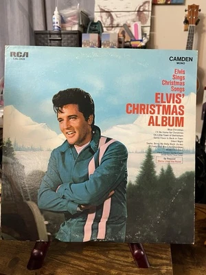 Elvis Presley 1970 'Elvis' Christmas' Album Camden Vinyl LP MONO Foto 1 de 4