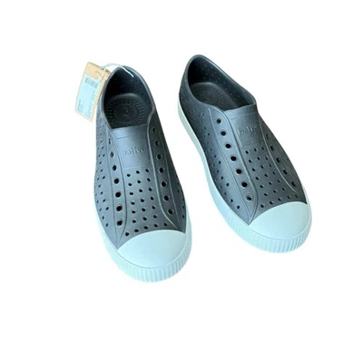 Tênis Native Big Kid tamanho 6 Jefferson leve Jiffy preto - Imagem 1 de 4