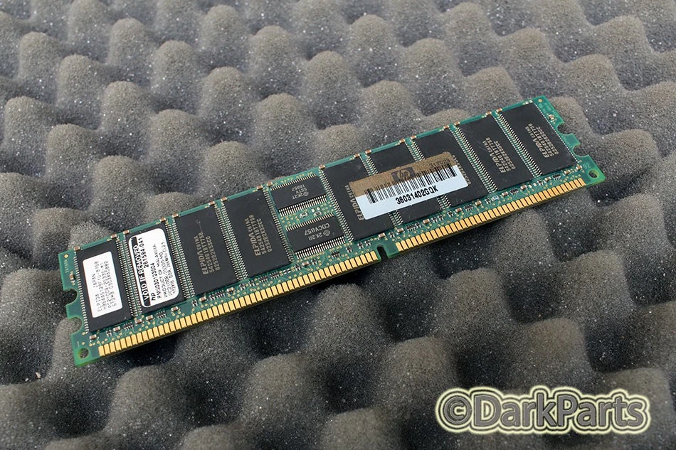 Elpida HB54A5129F1U-B75B 512MB Memory RAM HP Compaq 261584-041 - Image 1 of 1