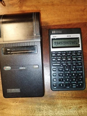  HP Taschenrechner Hewlett Packard 32S II & Drucker 82240B - Bild 1 von 4