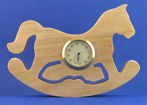 Schaukelpferd Mini Uhr - Handschliff mit Einsatzwahl - Bild 1 von 1