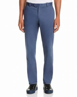 Designer Brand Mens Pants 32X30 Tailored Fit Chino Stretch Blue 32 - Image 1 of 2