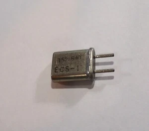 Skaner Crystal - 152,5400 MHz - 10,7 iF - .039 pinów - ECS-1 - HC-25/U - Zdjęcie 1 z 1