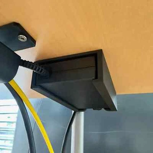 Wall / Desk Mount for HP EliteDesk G5 Mini Power Supply | Clean & Secure 3D Prin - Picture 1 of 4