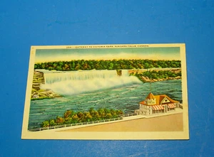 Niagara Falls ON-Ontario, Gateway to Victoria Park,, Vintage Postcard-not posted - Picture 1 of 2