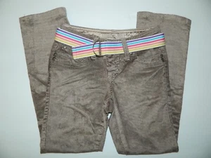 LIMITED TOO girls Bronze Brown Cords Pants* 7 - Picture 1 of 4